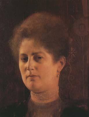 Gustav Klimt Portrait of a Lady (Frau Heymann) around (mk20) oil painting picture